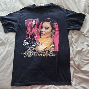 Karol G Strip Love tour graphic print T-shirt